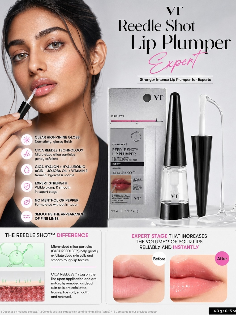 VT Reedle Shot Lip Plumper Expert